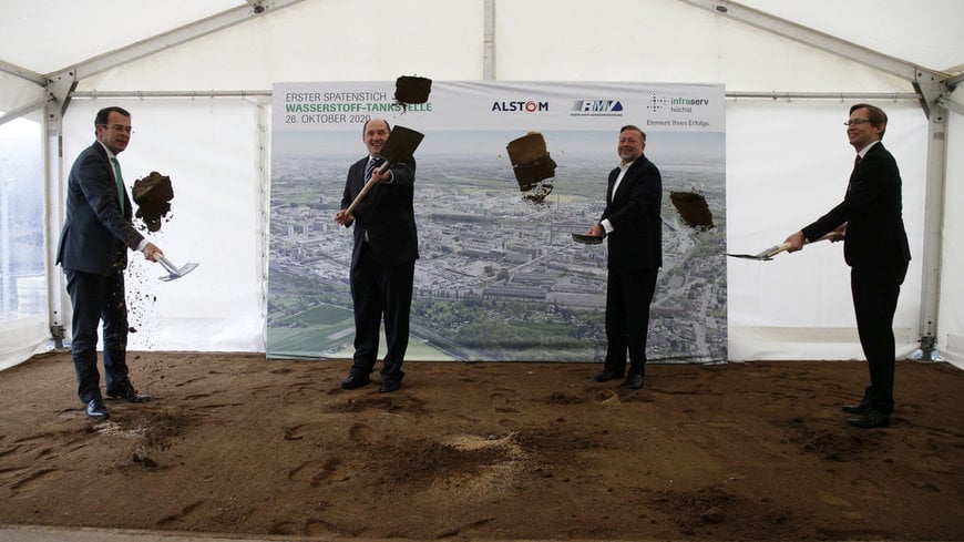 Le Land de Hesse accueille sa première station de ravitaillement en hydrogène pour les trains de passagers